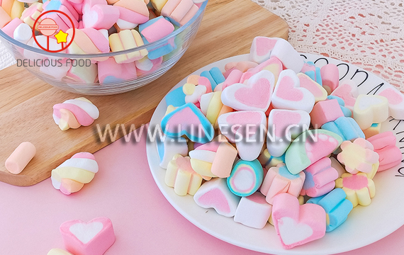 All kinds of fancy marshmallows