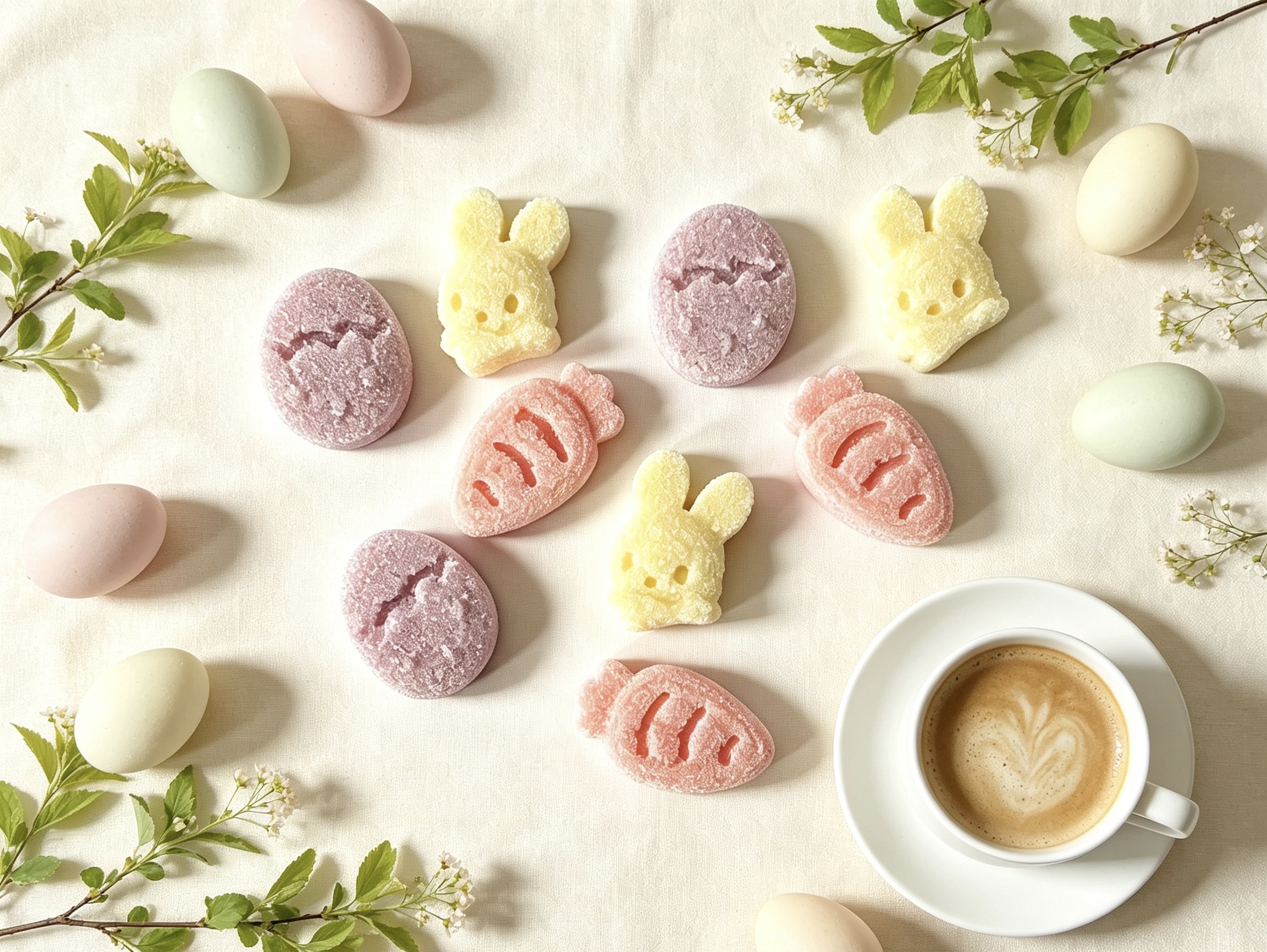 Hand Made Sugar Cube (Easter）